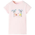 vidaXL Kindershirt 92 zachtroze, Verzenden, Nieuw