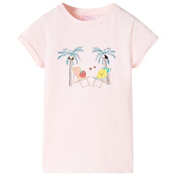 vidaXL Kindershirt 92 zachtroze, Kinderen en Baby's, Verzenden, Nieuw
