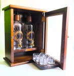 Renzo Rani - Drankkast - Kristal, Hout - Drankenkast met, Antiek en Kunst