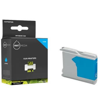 Huismerk Cartridge Cyaan t.v.v. Brother LC-1000C, Nieuw, Cartridge, Inktmedia