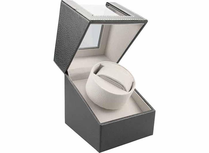 Lowander Horlogebox Met Watchwinder, Sieraden, Tassen en Uiterlijk, Overige Accessoires, Nieuw, Verzenden