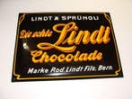 Lindt & Sprüngli - Lindt Chocolade Emailschild - Emaille