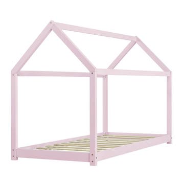 Kinderbed huisbed 200x90 met matras roze, Kinderen en Baby's, Kinderkamer | Bedden, Verzenden, Nieuw