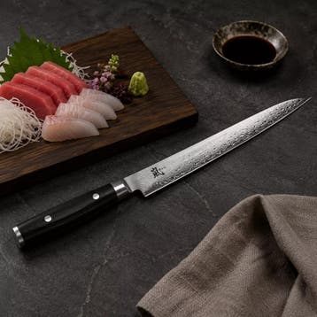 Yaxell Ran Sujihiki 25,5 cm – Sushimes / Fileermes – 69, Ophalen of Verzenden, Nieuw, Overige materialen