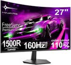 Gaming Monitor - Beeldscherm computer - 27 inch - Curved - 1, Computers en Software, Monitoren, Verzenden, Zo goed als nieuw