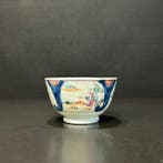 Kop en schotel - Porselein - Qianlong theekopje, Antiek en Kunst