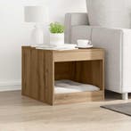 vidaXL Kattenbakkast 47x59x42 cm bewerkt hout artisanaal, Verzenden, Nieuw