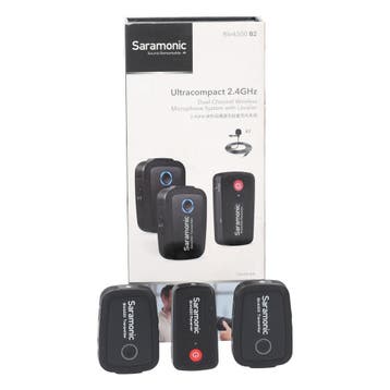Saramonic Blink 500 B2 DUO draadloos lavalier  met garantie, Ophalen of Verzenden, Gebruikt