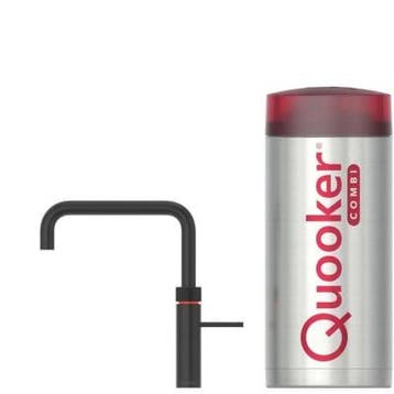 €1556 QUOOKER COMBI+ FUSION SQUARE ZWART - 22+FSBLK, Ophalen of Verzenden, Nieuw