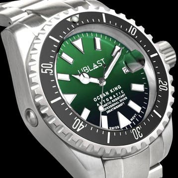 Ublast - Ocean King - Professional Diver - UBOK45200BGN -, Nieuw