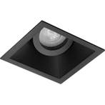 GU10 Inbouwspot Set - Mat Zwart - Inbouw Vierkant -, Metaal of Aluminium, Nieuw, Ophalen of Verzenden, Led