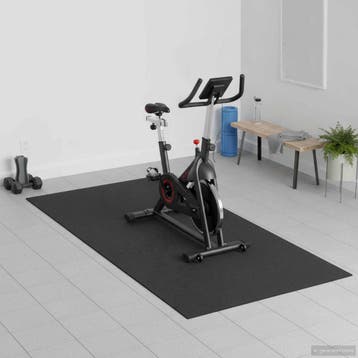 vidaXL Sportbeschermmat Zwart 150 x 75 x 0,6 cm Hoogwaardige, Verzenden, Nieuw