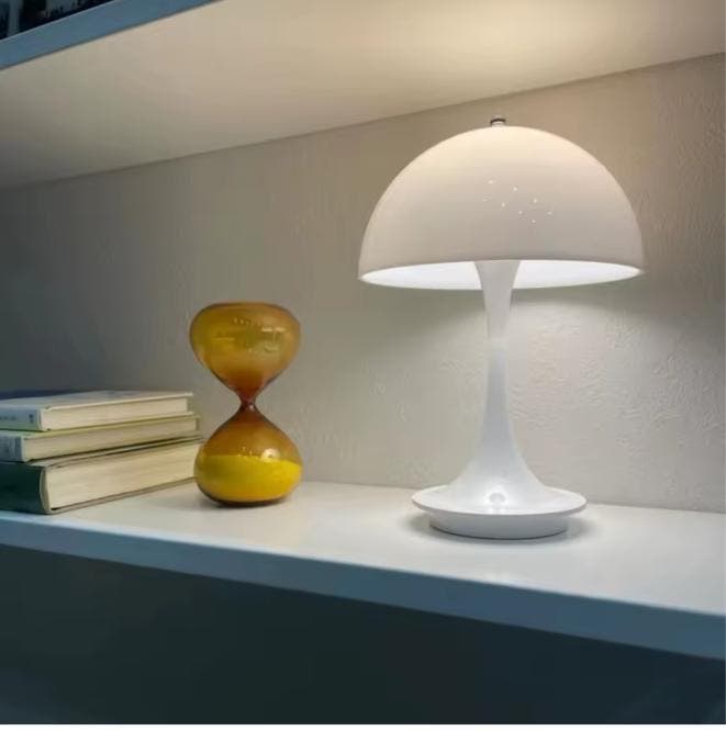 Paddestoel Tafellamp – Oplaadbaar Dimbaar LED Nachtlampje, Huis en Inrichting, Lampen | Tafellampen, Nieuw, Verzenden