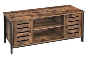 Industrieel TV-Lowboard 110 cm – Kast met Lameldeuren, Verzenden, Nieuw