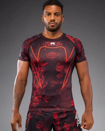 Venum 20th Anniversary Rashguard - Zwart/Rood | Professionee, Ophalen of Verzenden, Nieuw