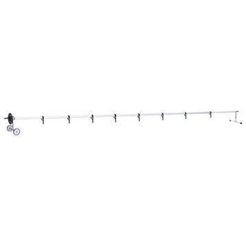 vidaXL Zwembadhoesroller met roestvrijstalen frame, Tuin en Terras, Verzenden, Nieuw