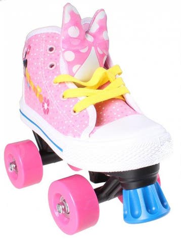 Disney Minnie Mouse Rolschaatsen Meisjes Roze/wit Maat 28, Nieuw