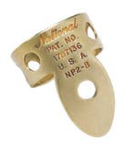 National vingerplectrum messing, Ophalen of Verzenden, Nieuw, Akoestische gitaar