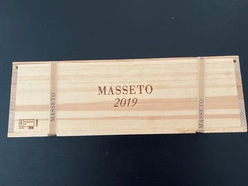 2019 Masseto - Toscane IGT - 1 Magnum (1,5 L), Nieuw