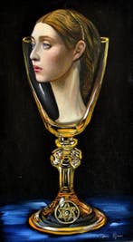 Ninni Pagano (1969) - Tamar-Palma - Serie Rosacroce, Antiek en Kunst