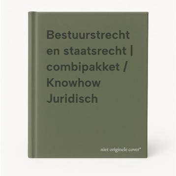 Bestuurstrecht en staatsrecht | combipakket / Knowhow, Boeken, Verzenden, Zo goed als nieuw