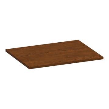 Brauer Ocean Slim Topblad - 60 cm - Lamellen - Eiken Bruin, Ophalen of Verzenden, Nieuw
