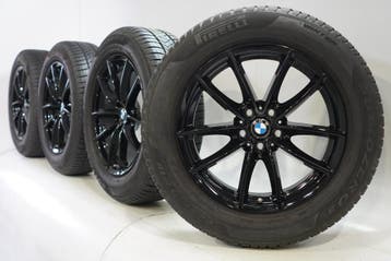 BMW X3 X4 G01 G02 618 18 inch velgen Pirelli Winterbanden Or, 18 inch, Gebruikt, Velg(en), Winterbanden