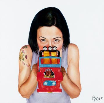 Borile Paolo - Ilaria - The toy car