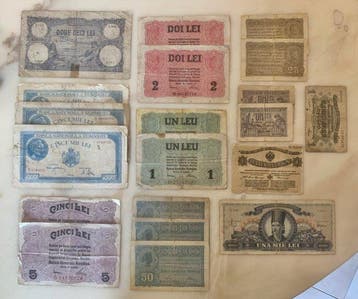 Roemenië, Bulgarije, Rusland. - 20 Banknotes - various dates