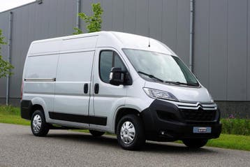 Citroën Jumper L2H2 | Financial Lease voor 308 p/mnd, Gebruikt, Overige carrosserieën, 360° camera, Zilver of Grijs