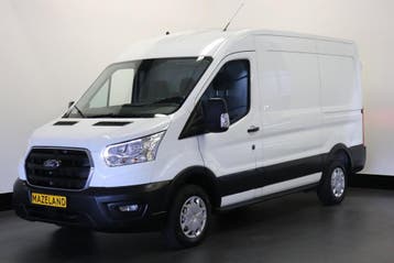 Ford Transit L2H2 | Financial Lease voor 242 p/mnd, Stof, Gebruikt, Overige carrosserieën, Wit