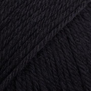 DROPS Fiesta Uni Colour - 10 zwart - Wol Garen, Ophalen of Verzenden, Nieuw