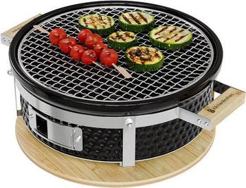 2dekans | KitchenBrothers Kamado Hibachi Grill - PFAS Vrij -, Ophalen of Verzenden, Zo goed als nieuw, KitchenBrothers