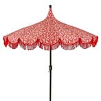 Edelman Kelly stokparasol rood - Ø235 x 238 cm, Verzenden, Nieuw
