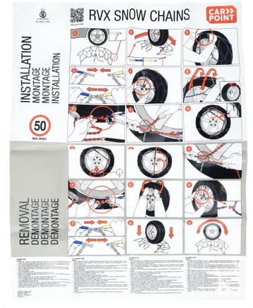 Carpoint Sneeuwkettingen – RVX 230 – 16mm gehard stalen, Ophalen of Verzenden, Nieuw, Carpoint