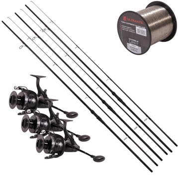 Ultimate Adventure Carp II 11ft (3lb) + ULX Hengelset, Verzenden, Nieuw