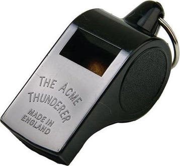 Acme Whistle - Thunderer 558 Scheidsrechtersfluit Kunstst..., Ophalen of Verzenden, Nieuw