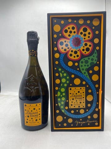 2012 Veuve Clicquot La Grande Dame By Yayoi Kusama Con, Nieuw