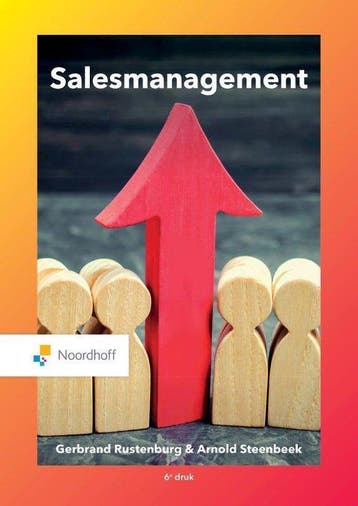 9789001593452 Salesmanagement | Tweedehands, Verzenden, Zo goed als nieuw, Gerbrand Rustenburg