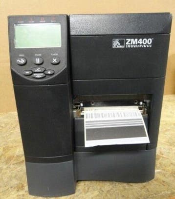 Zebra ZM400 * Thermisch Transfer Label Printer 203DPI - USB, Ophalen of Verzenden, Gebruikt, Zebra