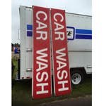 Car Was Signs - Plastic - Origineel, Huis en Inrichting, Ophalen, Gebruikt