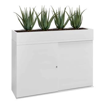 Schuifdeurkast met plantenbak 117,5 x 166 x 40 cm, Nieuw in verpakking