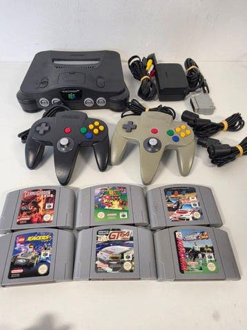 Nintendo - Nintendo 64 - Nintendo 64 & 2 Original, Nieuw