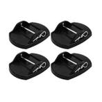 Steunplaten voor uitdraaisteunen rond – set van 4 stuks, Ophalen of Verzenden, Nieuw