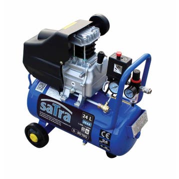 24 Liter Compressor - 220 Volt Luchtcompressor - Pneumatisch, Ophalen of Verzenden