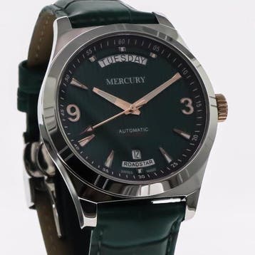 Mercury - Roadstar Automatic Swiss Watch - MEA493-SRL-12 -, Nieuw