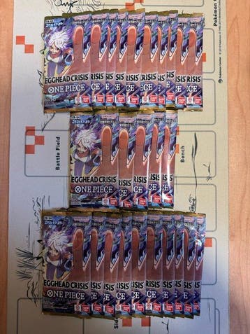 Bandai - 25 Booster pack - One Piece - EGGHEAD CRISIS, Nieuw