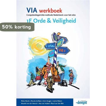VIA werkboek Werkboek 1F Orde & Veiligheid - Ruud van den, Boeken, Schoolboeken, Verzenden, Gelezen, Ruud van den Belt