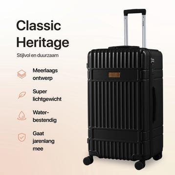 2dekans | SC Trunk Reiskoffer – Classic Heritage – Extra, Ophalen of Verzenden, Zo goed als nieuw