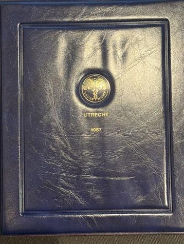 Proofset Nederland 1987 (met zilveren penning), Verzenden, Munten